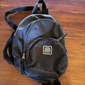 Vans Classic Black Mini Backpack